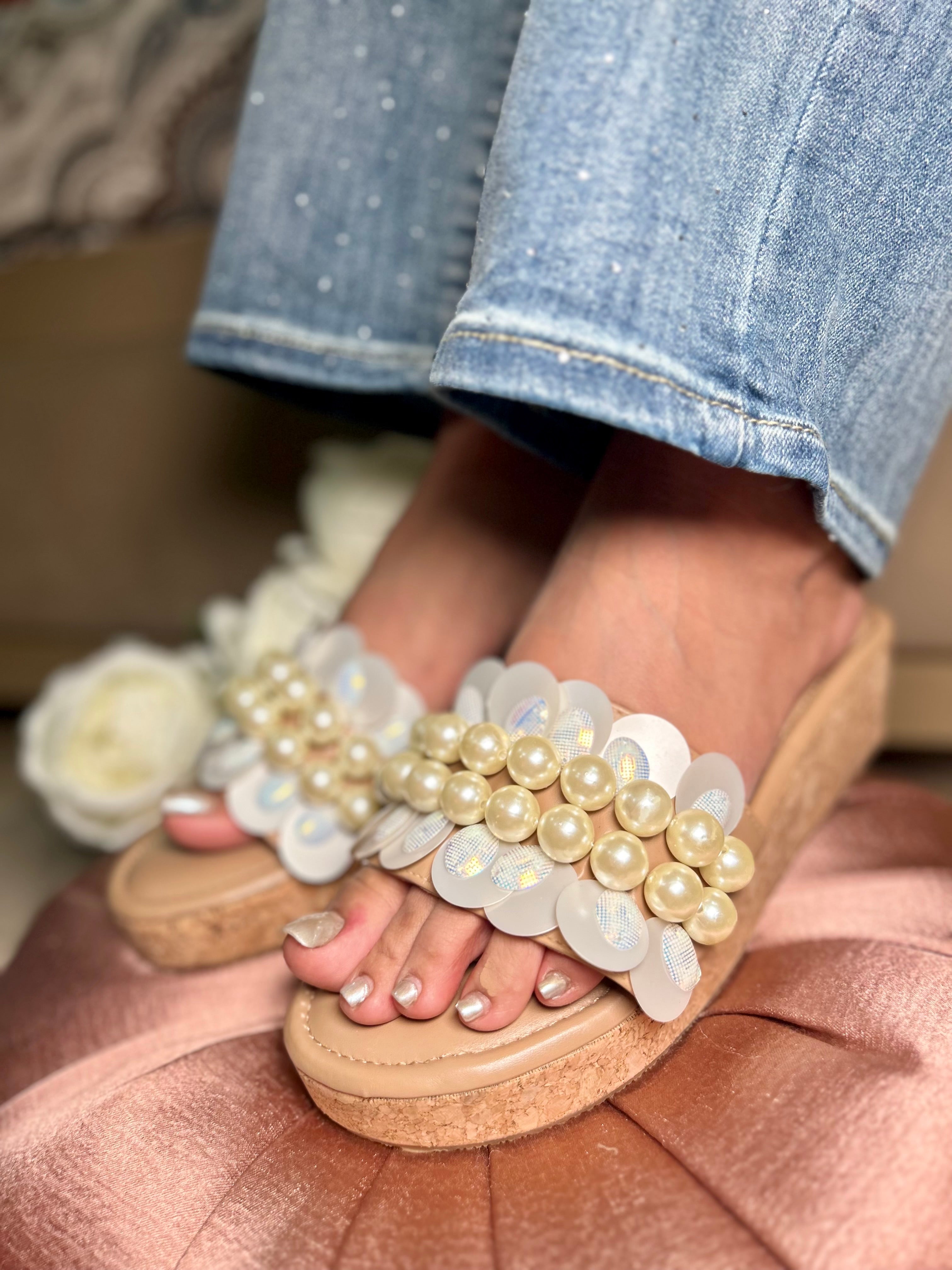 Chand Sitara Wedges Sandal Stories