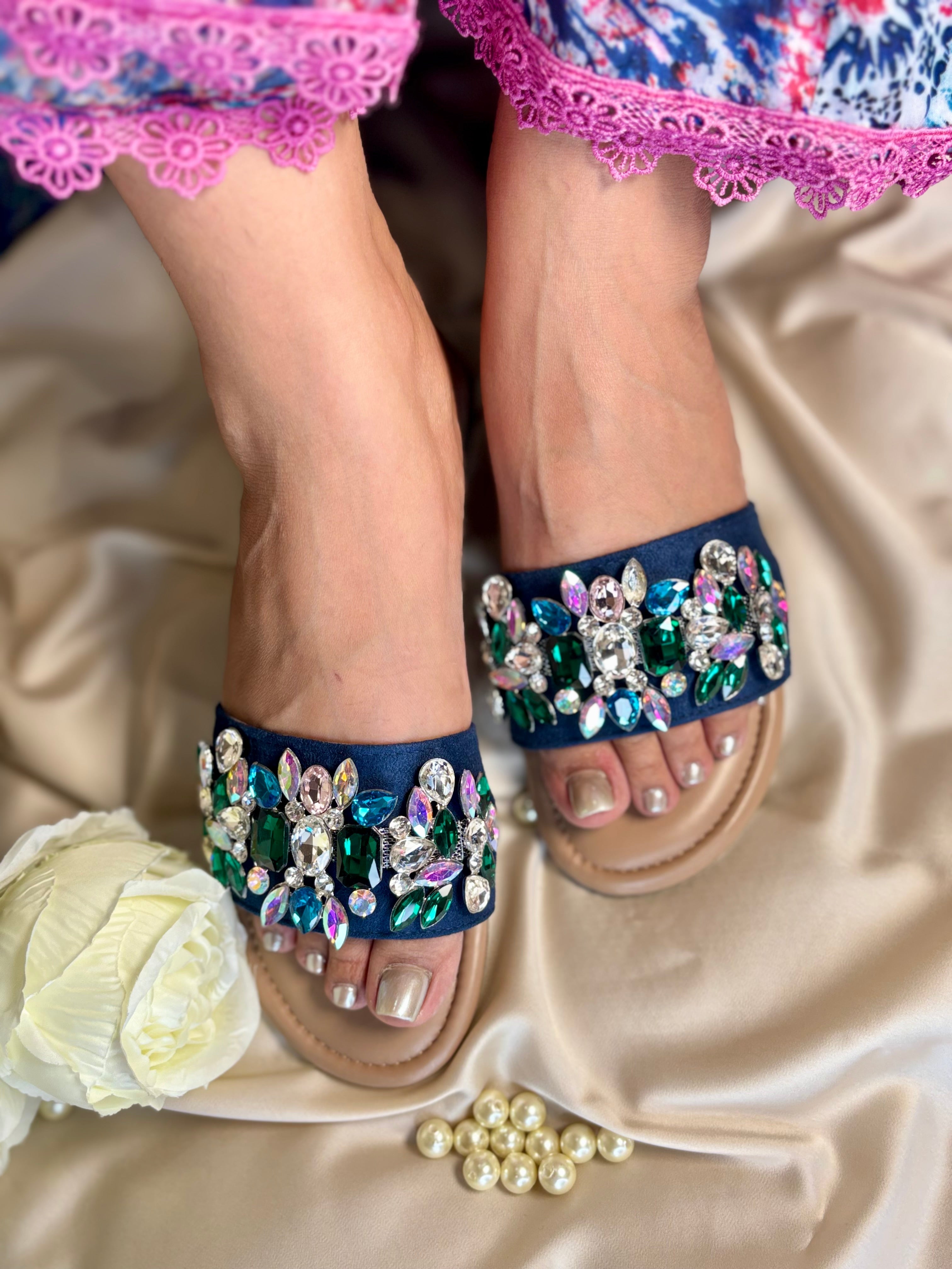 Blue Royale Flats Sandal Stories